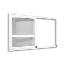 Posuvná dverná sieť v ráme 12x37 ECO
